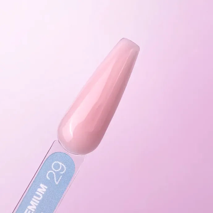 Pink nail file with &