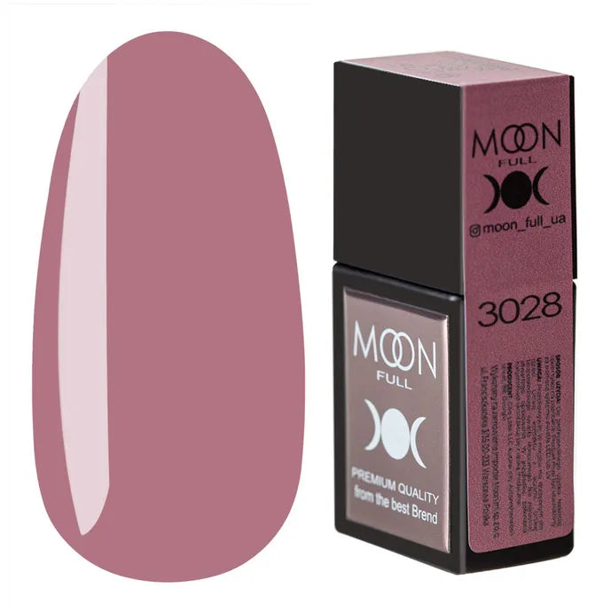 Moon Full Amazing Color Base №3028 Turkish pink, 12 ml