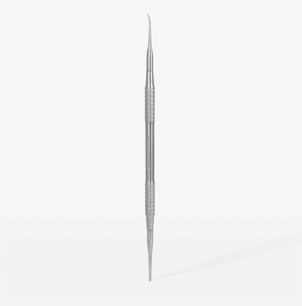 Pedicure toenail file Staleks EXPERT 60 TYPE 3 (straight nail file and file with a bent end) - Photo №3