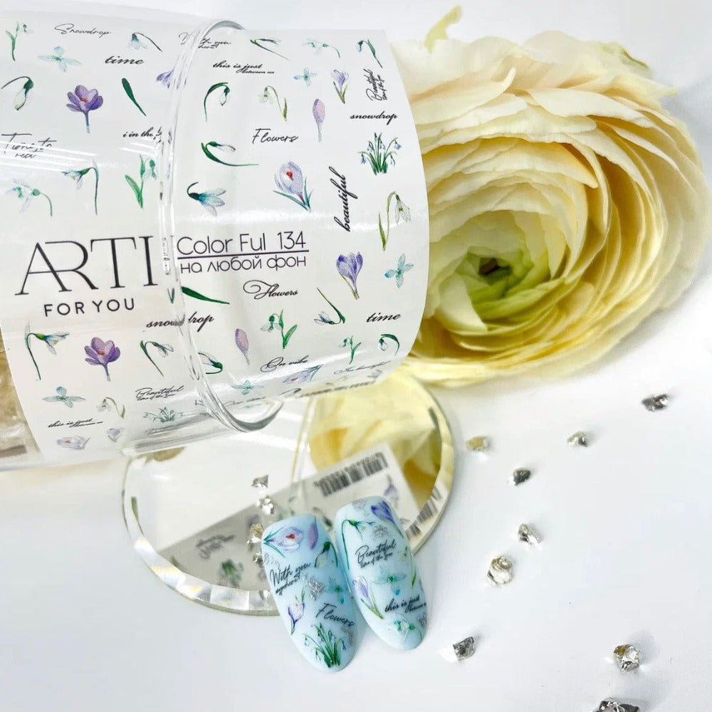 Autocollant pour ongles – Arti For You 134