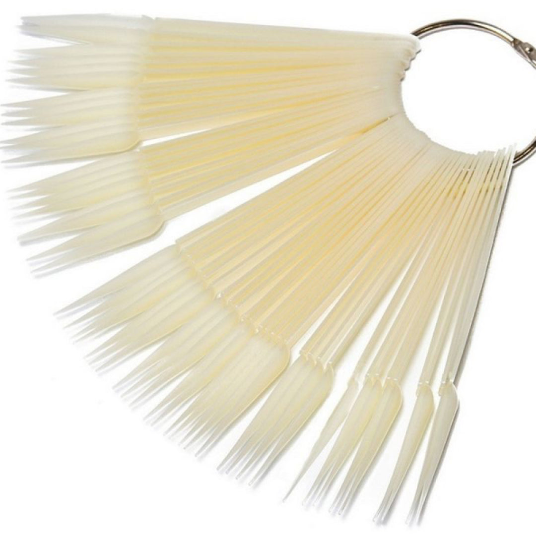 Tips for samples on the ring sharp, matt 50 pcs.