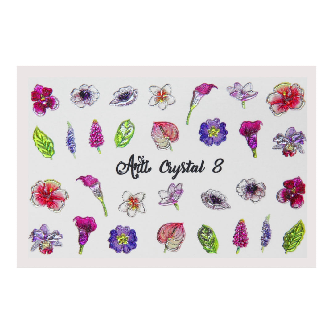 Autocollant pour ongles – Arti For You Crystal - 8