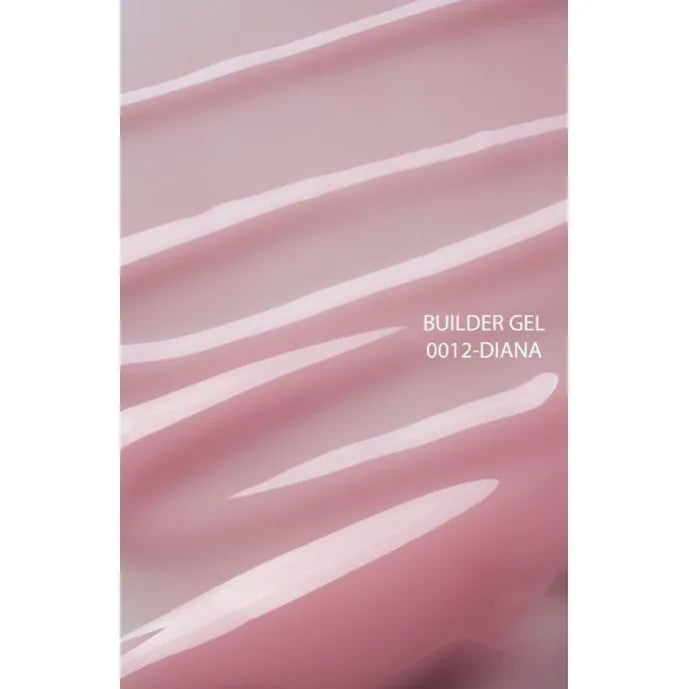 Pink builder gel 0012-Diana texture, glossy finish, professional nail product