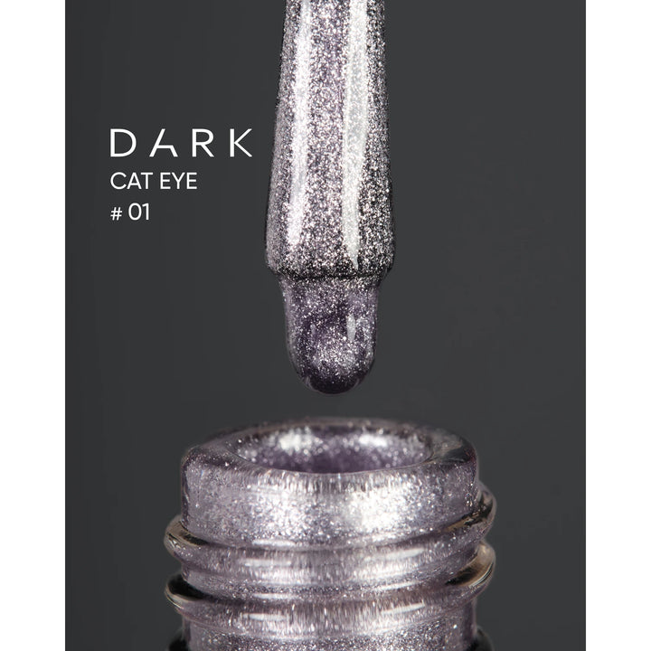 DARK Smalto Gel Cat Eye 01, 10 ml