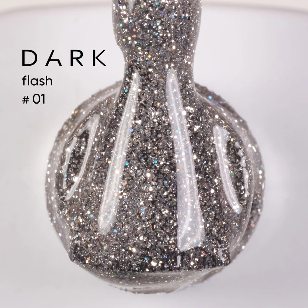 Dark Gel Polish Flash 01, 10 ml