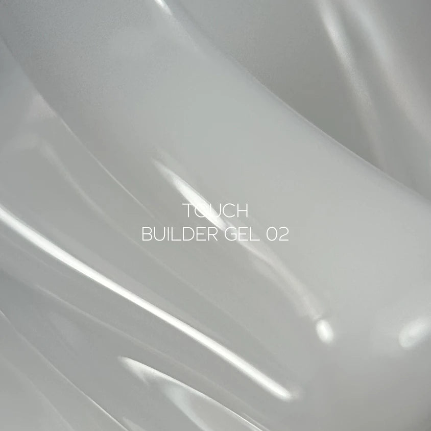 TOUCH Builder Gel 02 (Milk), 30 ml – jar with shade number