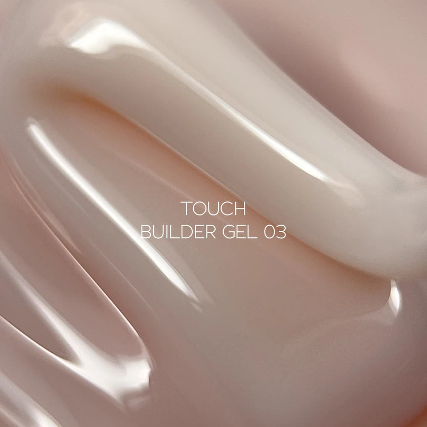 TOUCH Builder Gel 03 (Wool), 30 ml – jar with shade number
