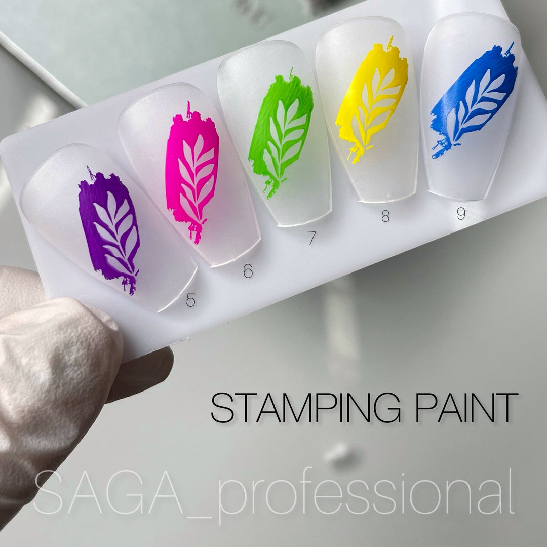 SAGA Professional Stamping Paint 09, 8 ml