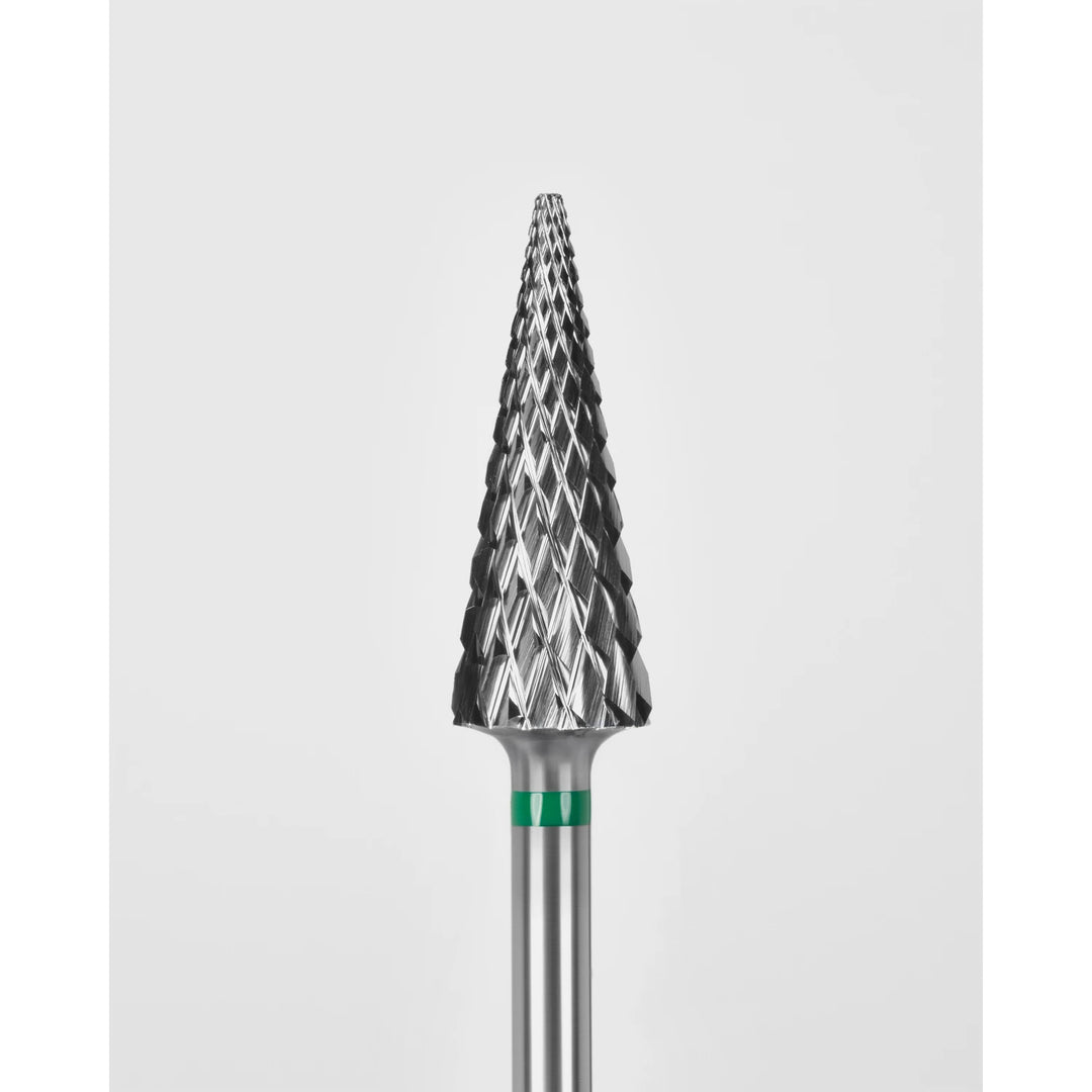 DARK TVS 05 keményfém csiszolófej Cone 6 mm (zöld)