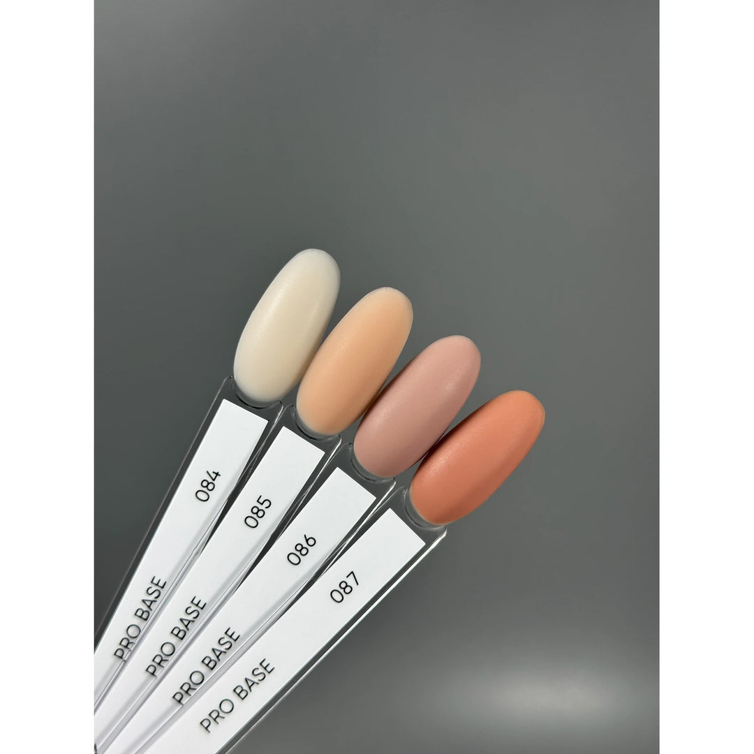 DARK Pro Base – shades 84 to 87 with matte top