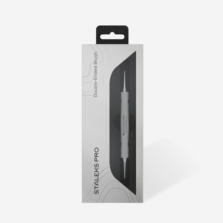 STALEKS PRO Double-Ended Brush EXCLUSIVE, Liner 7 mm / Liner 12 mm