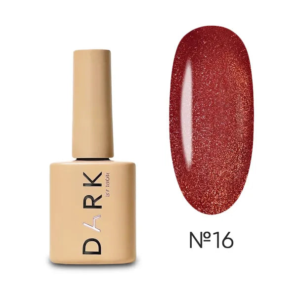 Dark Gel Polish Cat Eye 16, 6 ml