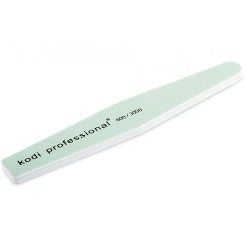 Professional dual-grit nail buffer file with 600/3000 grit for manicure and pedicure