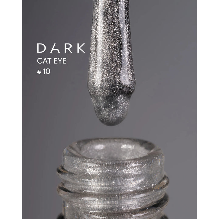 Esmalte Semipermanente Dark Cat Eye, Nº 10, 10 ml