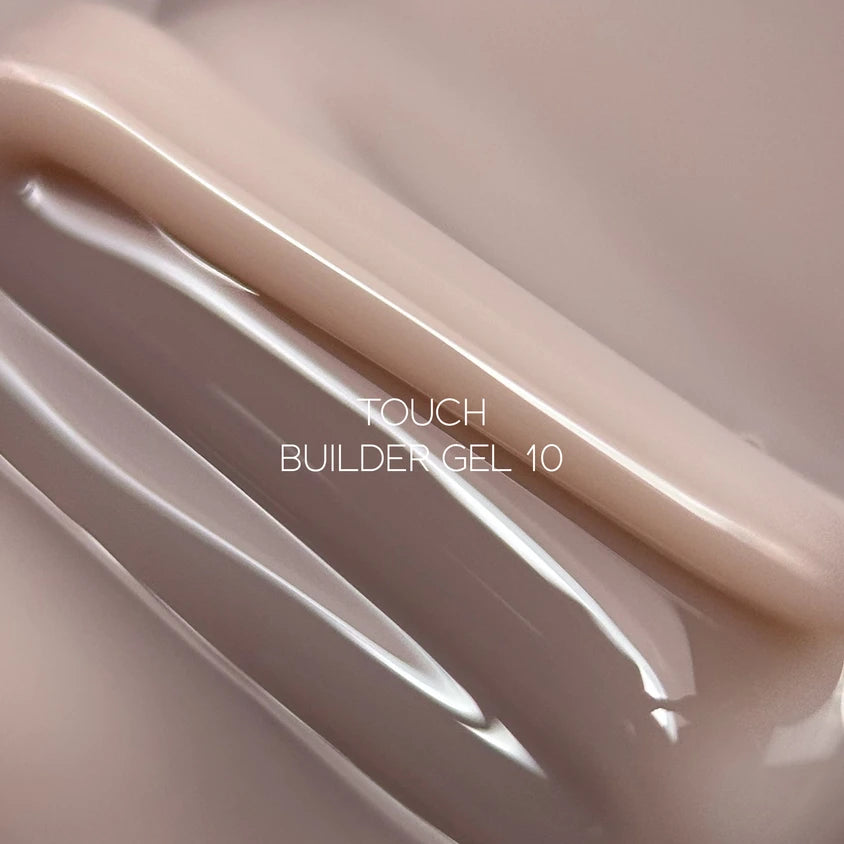 TOUCH Builder Gel 10 (Tan), 30 ml – jar with shade number