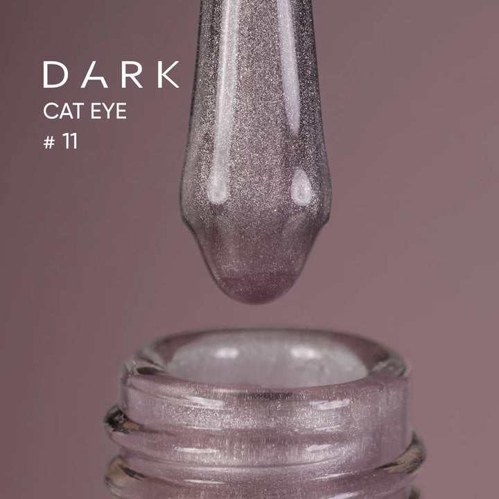 Dark Gel Polish Cat Eye 11, 10 ml