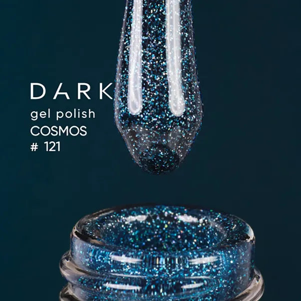 Dark Gel Polish Cosmos 121, 6 ml