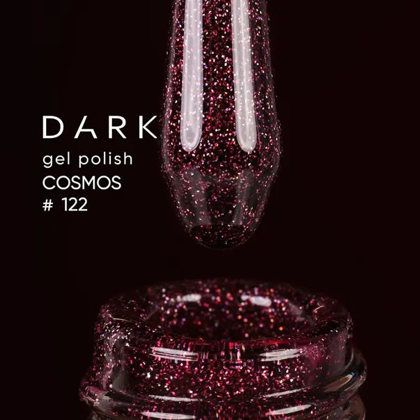 Dark Gel Polish Cosmos 122, 6 ml