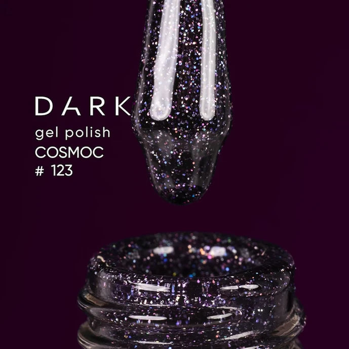 Dark Gel Polish Cosmos 123, 6 ml