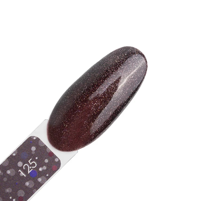 Vernis semi-permanent couleur Cosmos 127 DARK, 6 ml