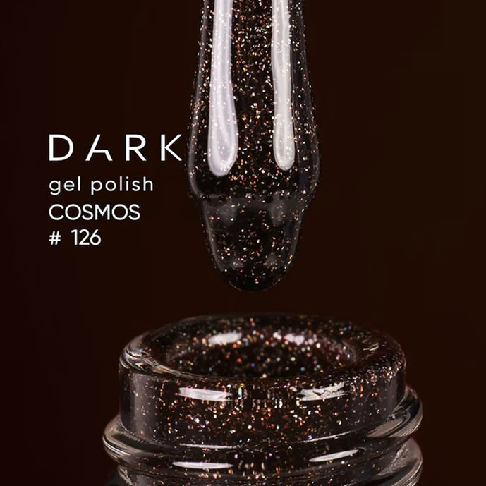 Dark Gel Polish Cosmos 126, 6 ml