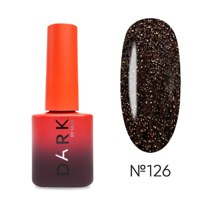 Dark Gel Polish Cosmos 126, 6 ml