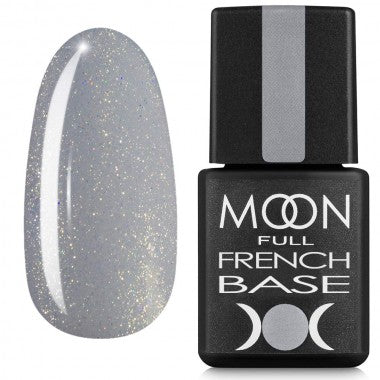 MOON FULL  Base French  №14  (milk with gold shimmer) 8ml