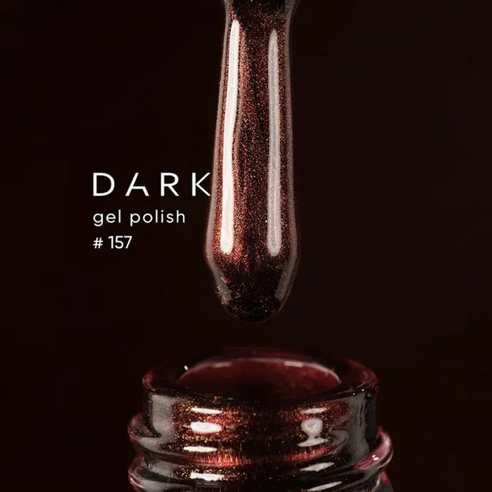 Vernis semi-permanent couleur DARK 157, 10 ml