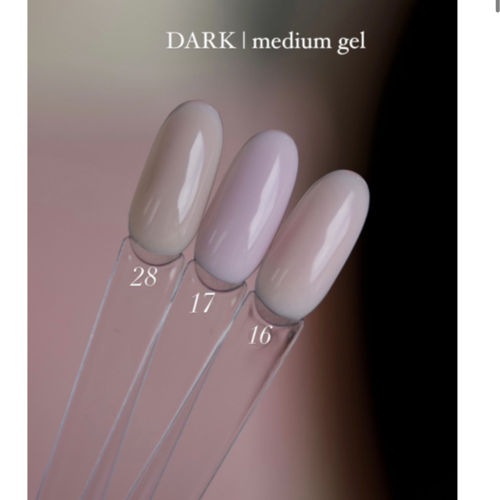 DARK MEDIUM GEL №16, 30 ml