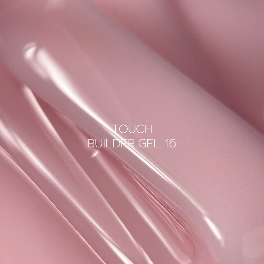 TOUCH Builder Gel 16 (Yogurt), 30 ml – jar with shade number