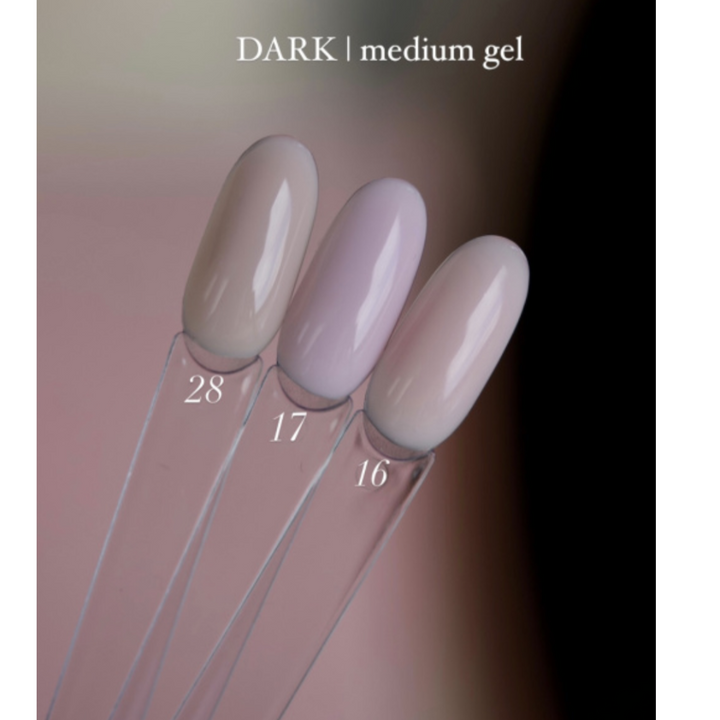 DARK MEDIUM GEL №17, 15 ml