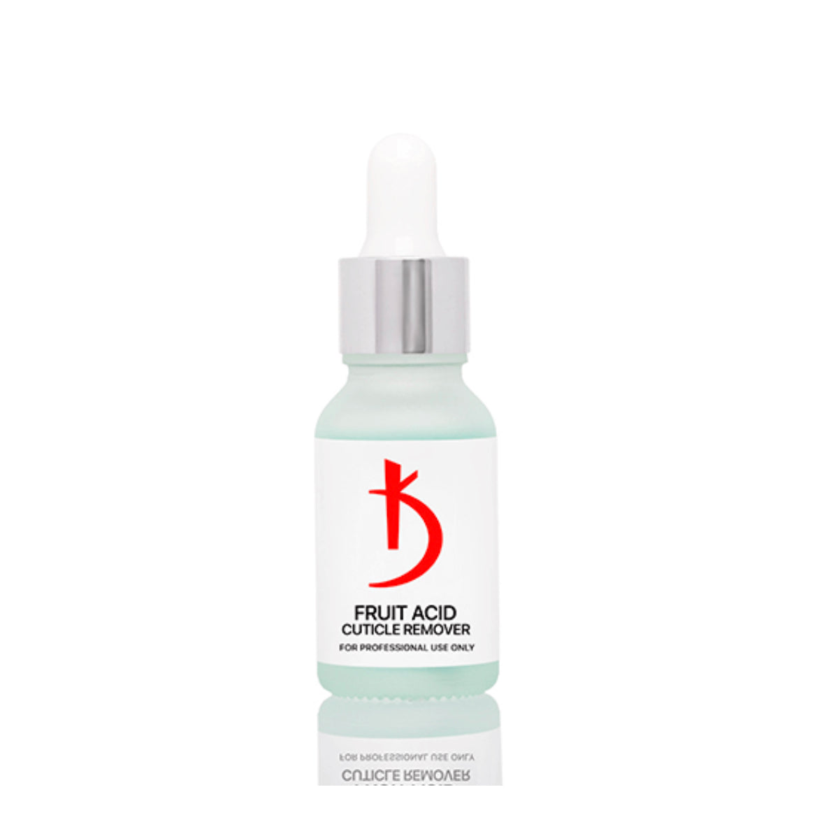 Fruit acid cuticle remover bottle with dropper for professional manicure care
