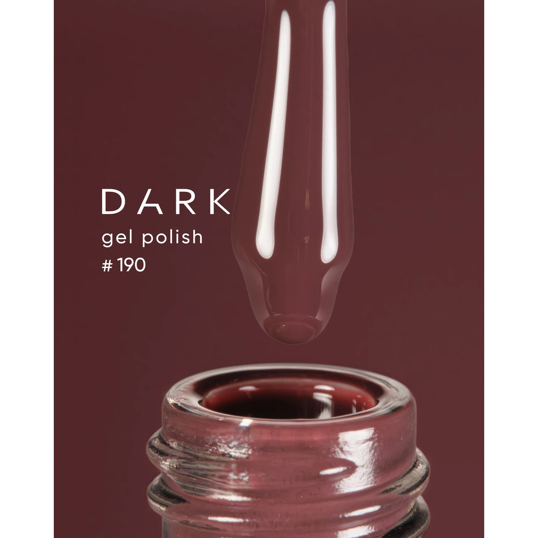 Dark Gel Polish 190, 6 ml