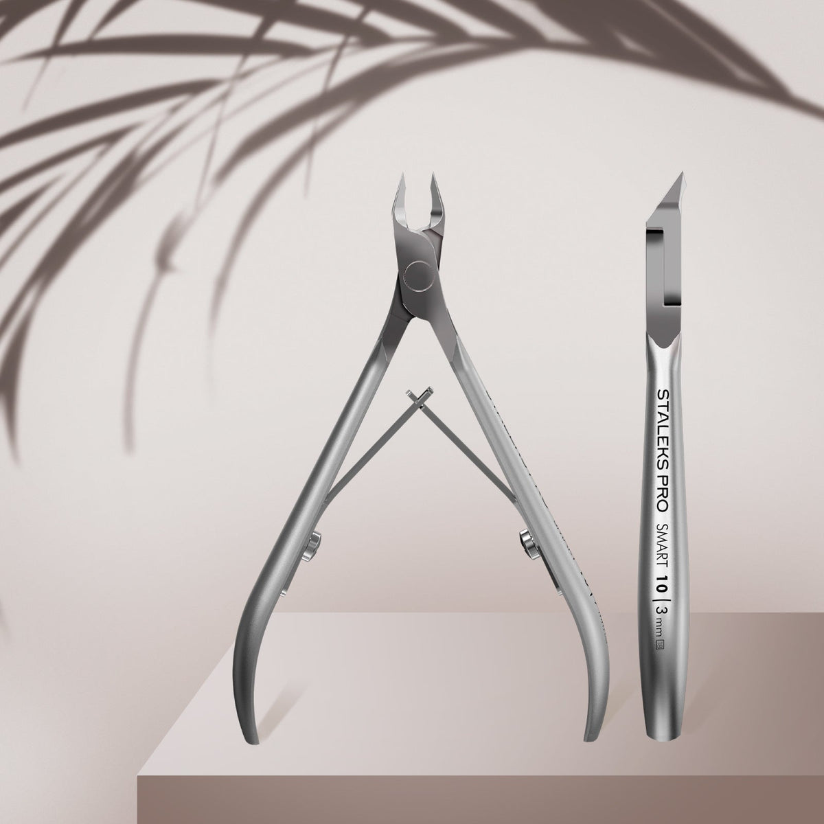 STALEKS PRO Cuticle Nippers SMART 10, 3 mm – full view