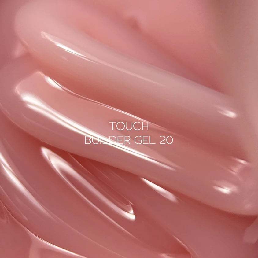 TOUCH Builder Gel 20 (Caramel), 30 ml – jar with shade number