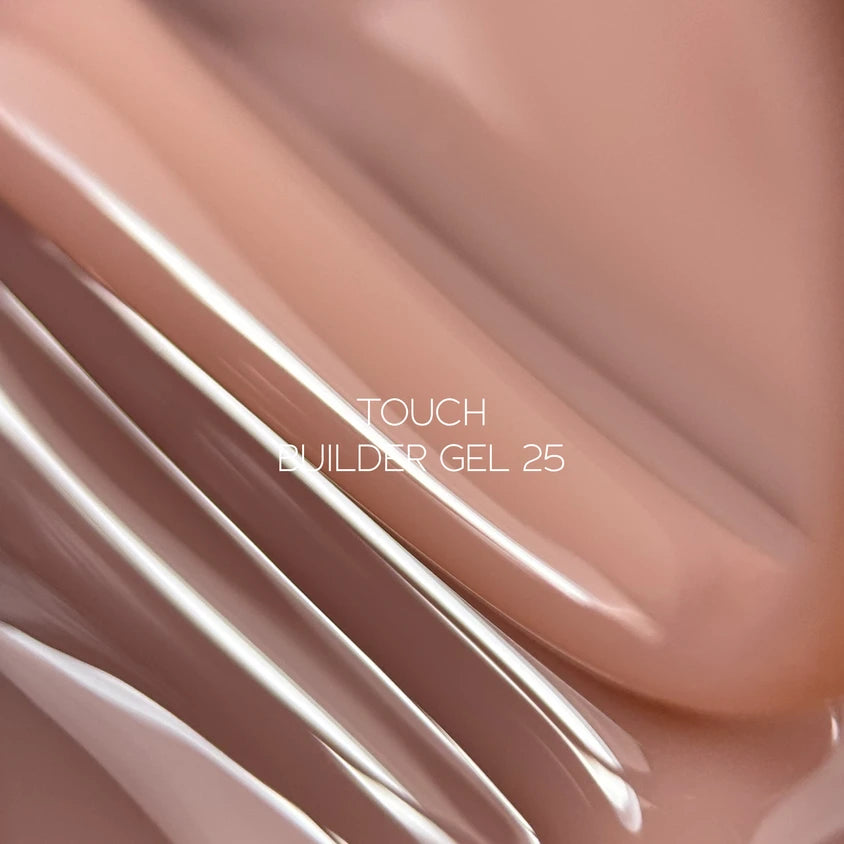 TOUCH Builder Gel 25 (Coffee Cream), 30 ml – jar with shade number