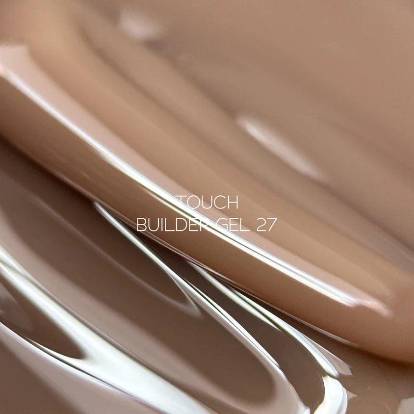 TOUCH Builder Gel 27 (Cookie), 30 ml – jar with shade number