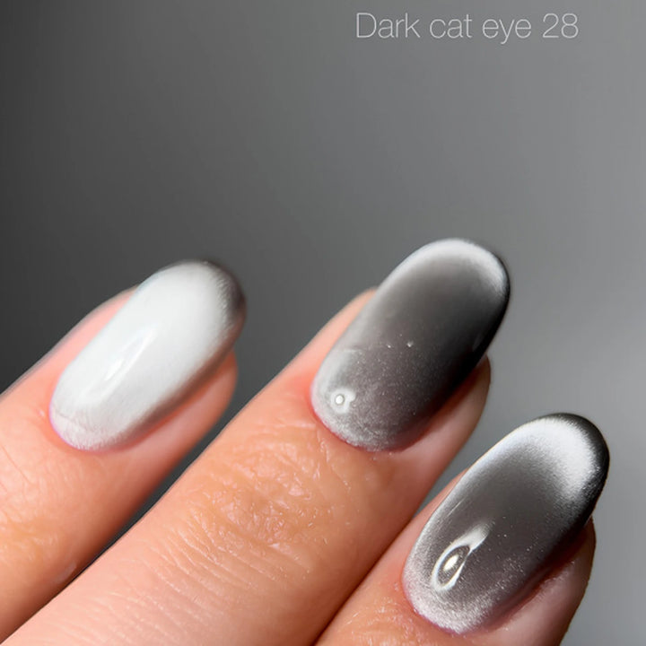 Dark Gel Polish Cat Eye 28, 10 ml