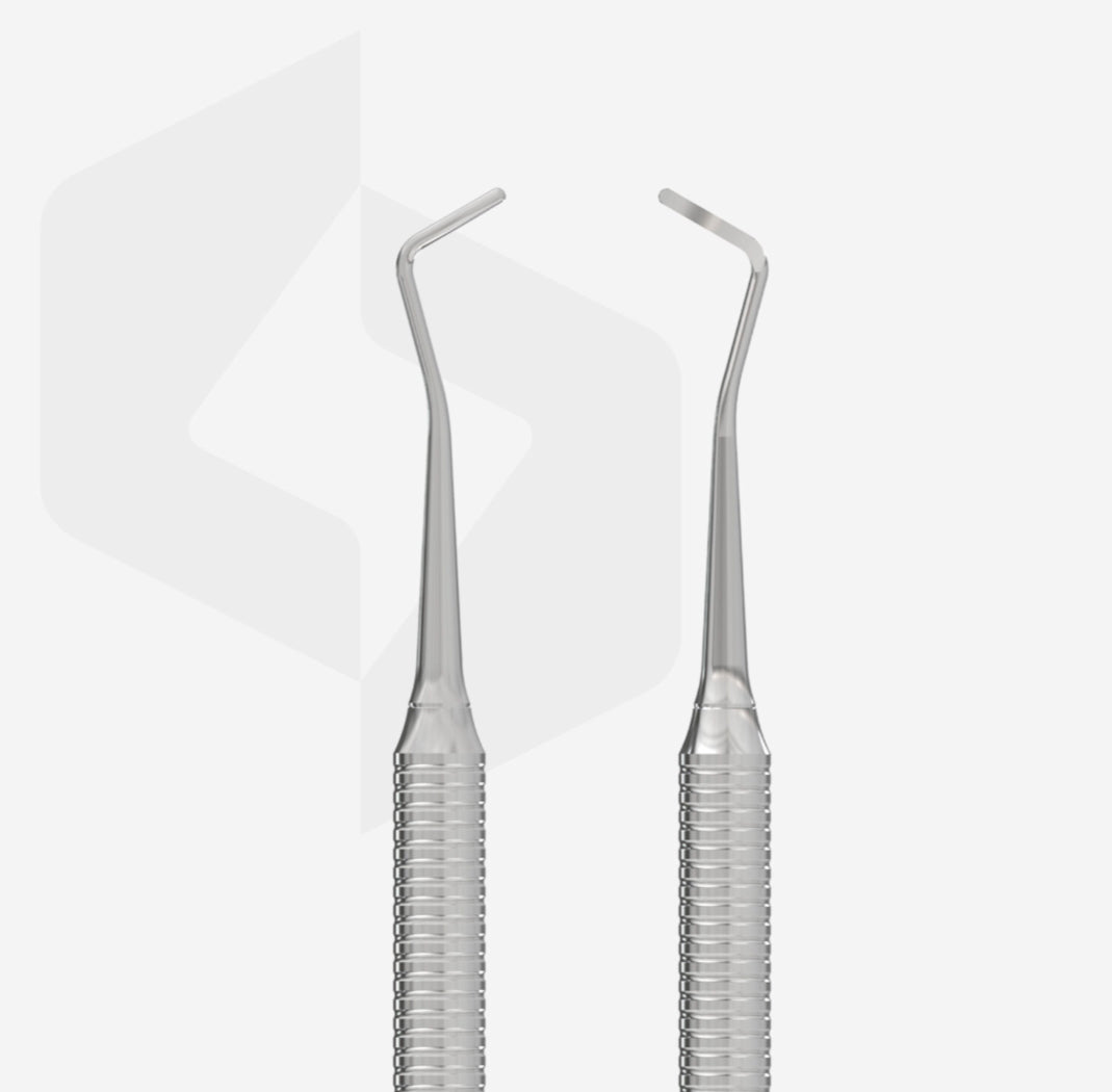 Stainless steel nail tool for cuticle care and precise manicure detailing