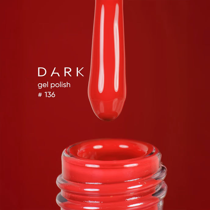Dark Gel Polish 136, 10 ml