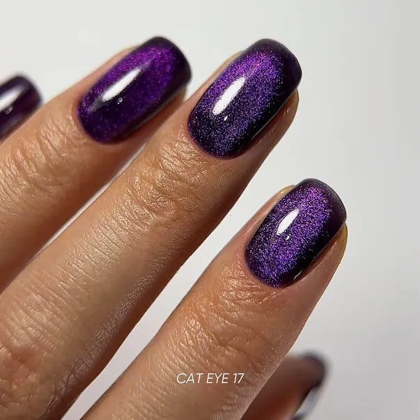 Dark Gel Polish Cat Eye 17, 6 ml