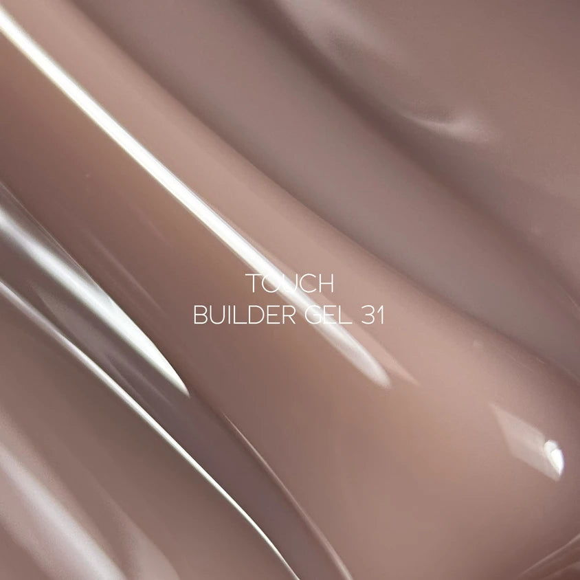 TOUCH Builder Gel 31 (Brulee), 30 ml – jar with shade number