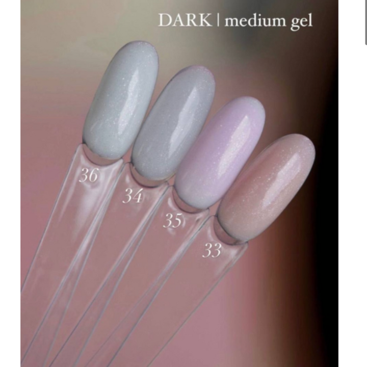 DARK MEDIUM GEL №34, 30 ml