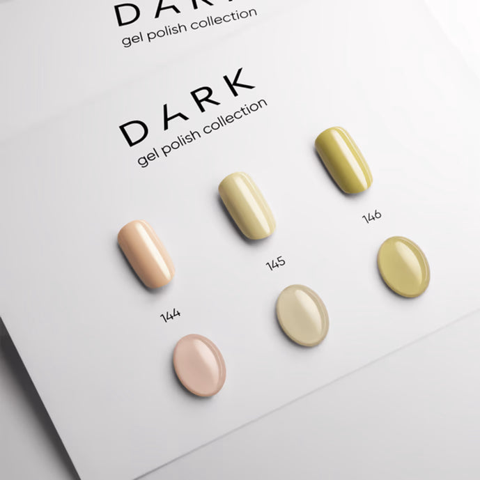 Dark Gel Polish 144, 10 ml