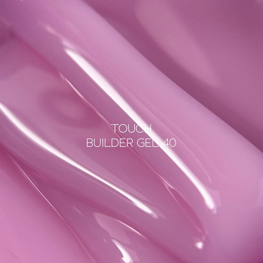 TOUCH Builder Gel 40 (Candy Cotton), 30 ml – jar with shade number