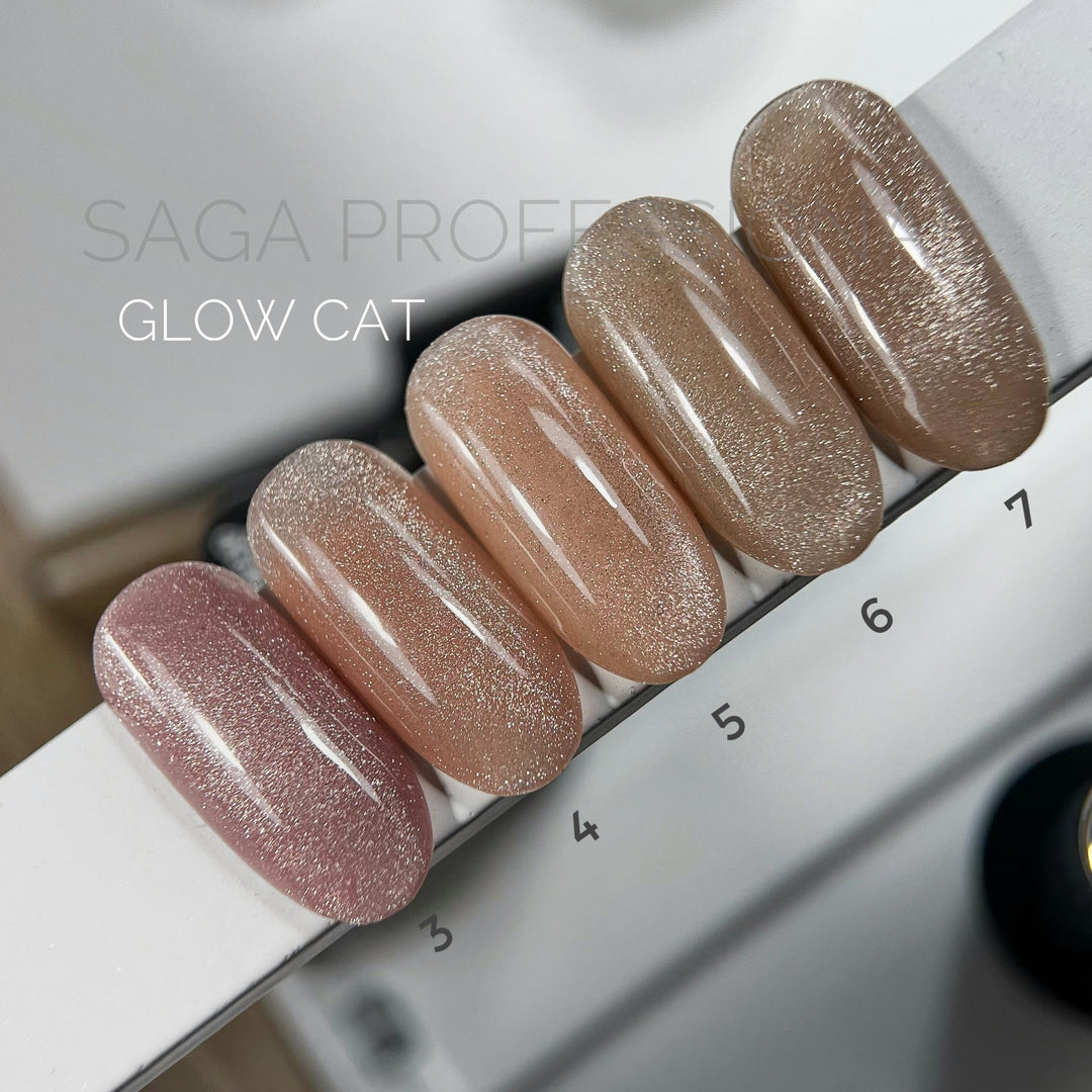 SAGA Professional Gel Polish Glow Cat 03, 9 ml