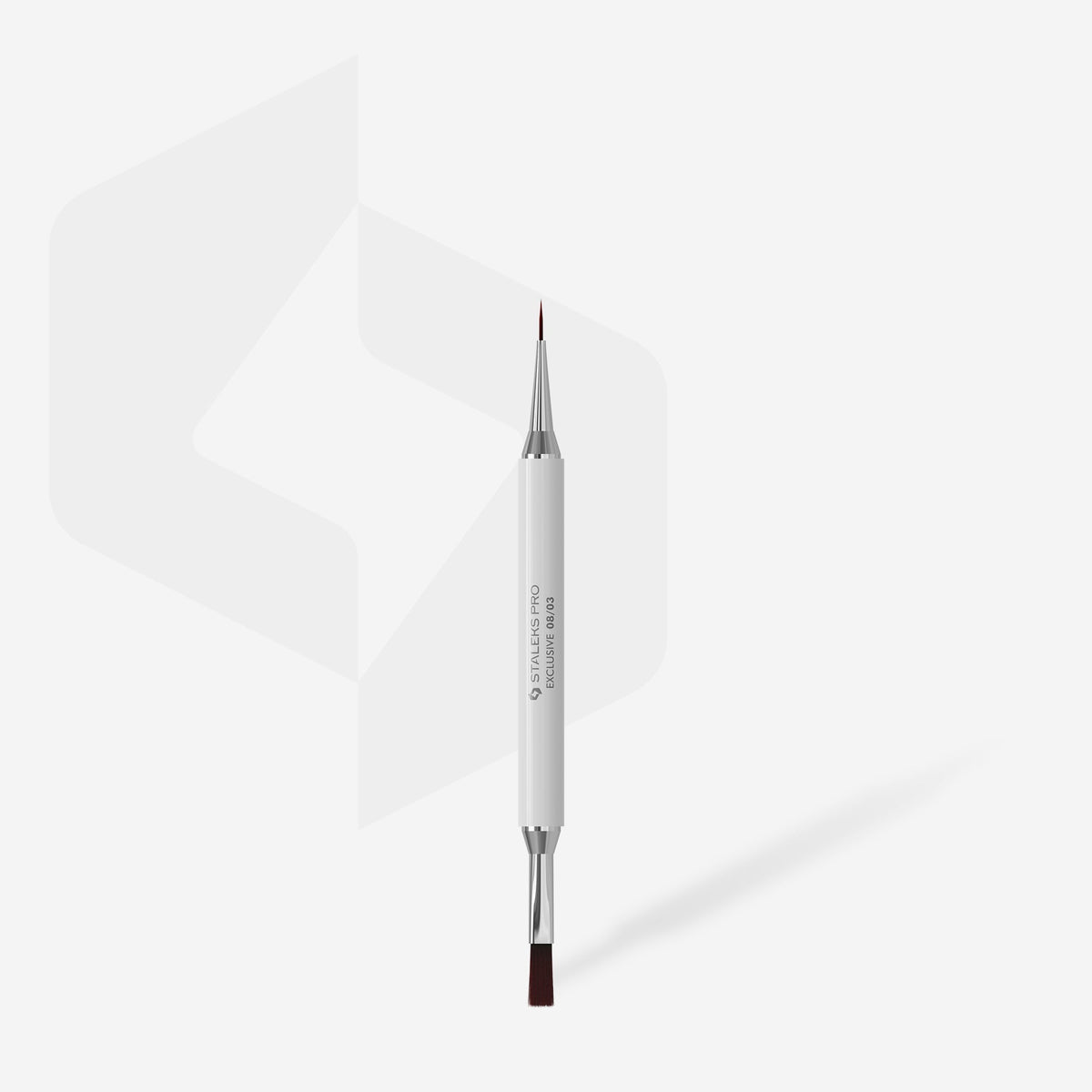 STALEKS PRO Double-Ended Brush EXCLUSIVE, Gel 10 mm / Liner 10 mm