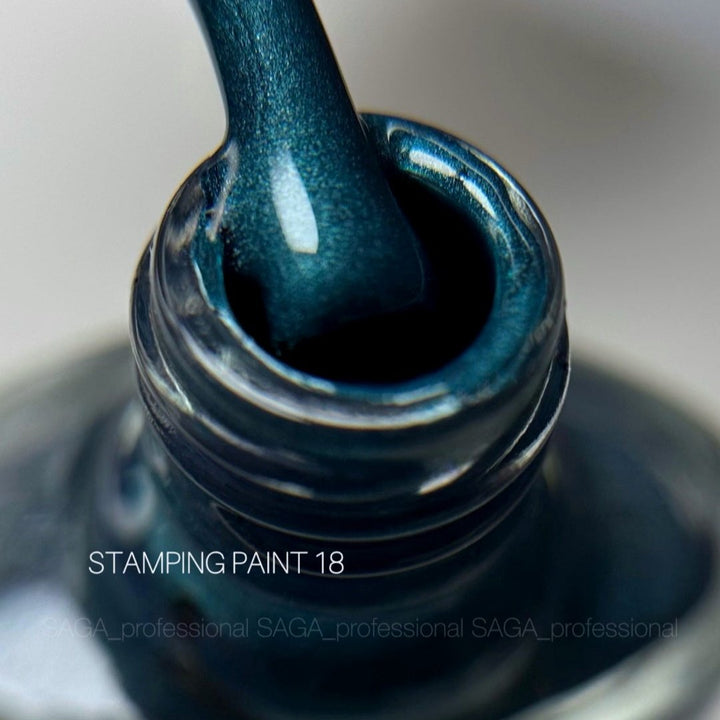 SAGA Professional Stamping Paint 18, 8 ml