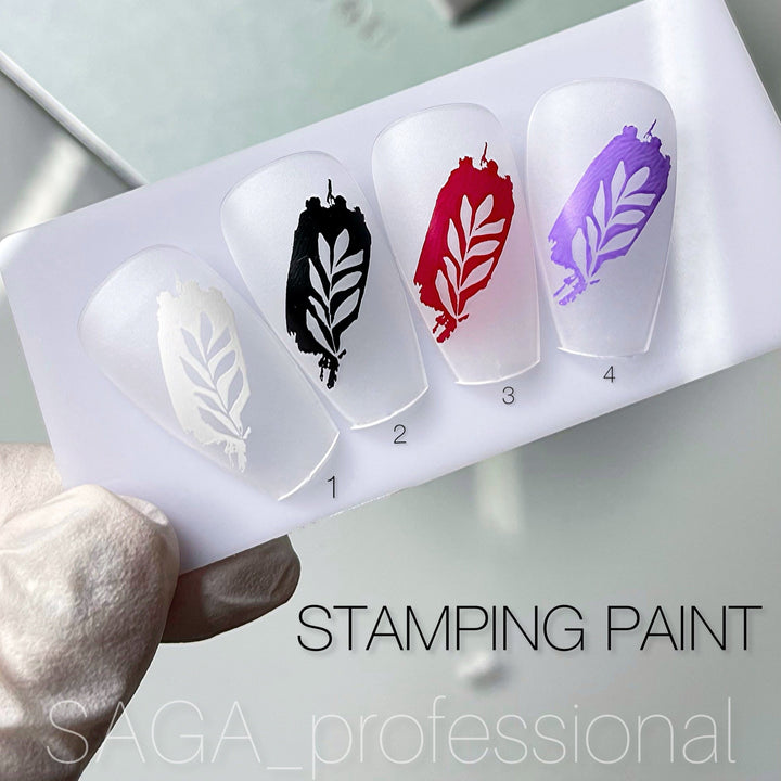 SAGA Professional Stamping Paint 01, 8 ml