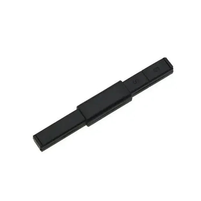 Black rectangular magnetic nail art tool for gel polish designs on white background